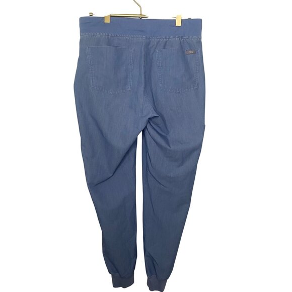 Figs Zamora Jogger Scrub Pants Womens‎ Size S Blue Medical Nurse Hospital - Picture 4 of 8